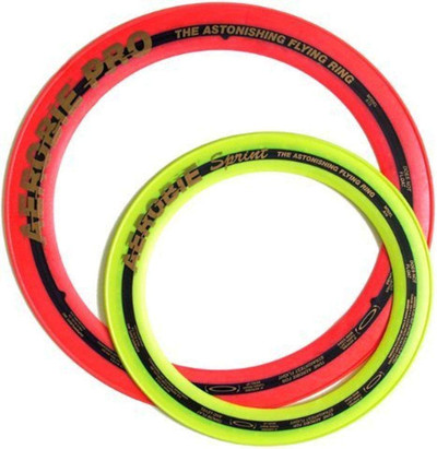 Aerobie Flying Ring 2 Pack - Sprint 10" & Pro 13"