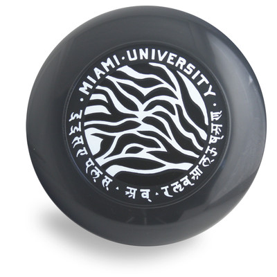 DISCRAFT ULTRA STAR - MIAMI UNIVERSITY BLACK PRE-RINGS 175 GRAM ULTIMATE FRISBEE