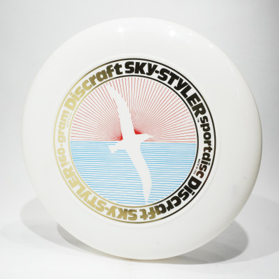 Discraft Sky-Styler Bird - White Disc w/ 3-Color Stamp