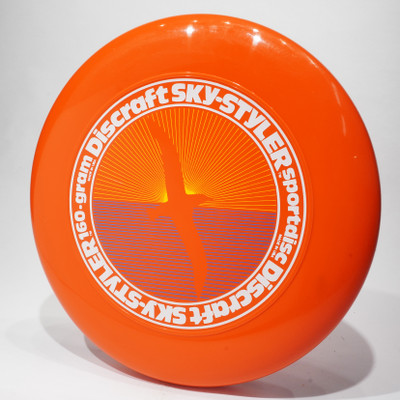 Discraft Sky-Styler Bird Stock Orange w/ 3-Color Stamp