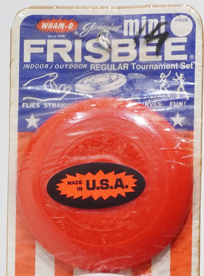 Wham-O Genuine Regular Tournament Mini Frisbee Set of 3