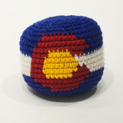 Colorado Classic Crocheted Footbag (Hacky Sack)