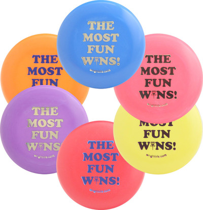 THE MOST FUN WINS MINI SIX PACK - Set of 6 Innova Disc Golf Mini Markers