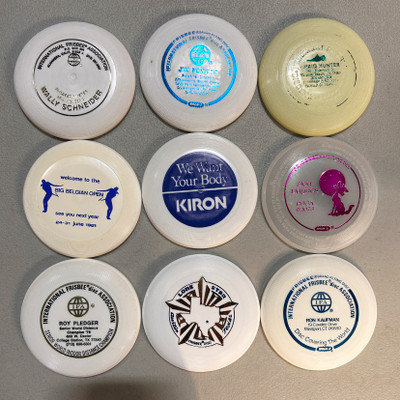 Wham-O 9-Pack of Mini Frisbee Flying Discs Belgium