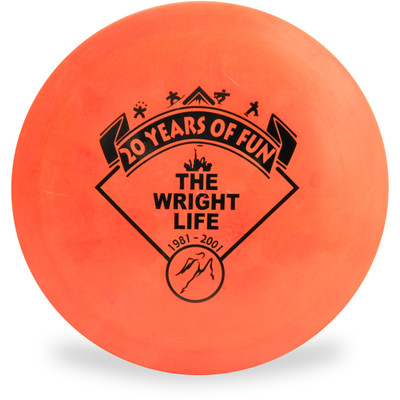 Discraft D-Line XS w/ Wright Life 20th Anniversary Stamp 2001