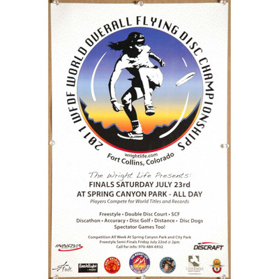 2011 US Open Flying Disc Championships poster