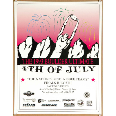 1994 Ultimate Fourth of July - Boulder Poster