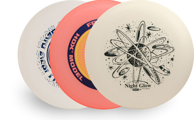 Wham-O UMAX FRISBEE 3 Pack åäÌÝÌÕ Set of HDX, GLOW & HIGH RIGIDITY (Asst Colors)